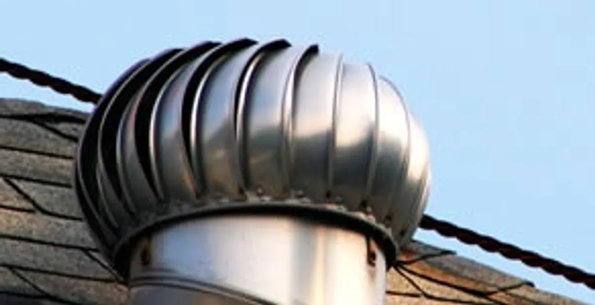 attic fan installation services with professionally installed roof ventilation unit in Richmond, VA