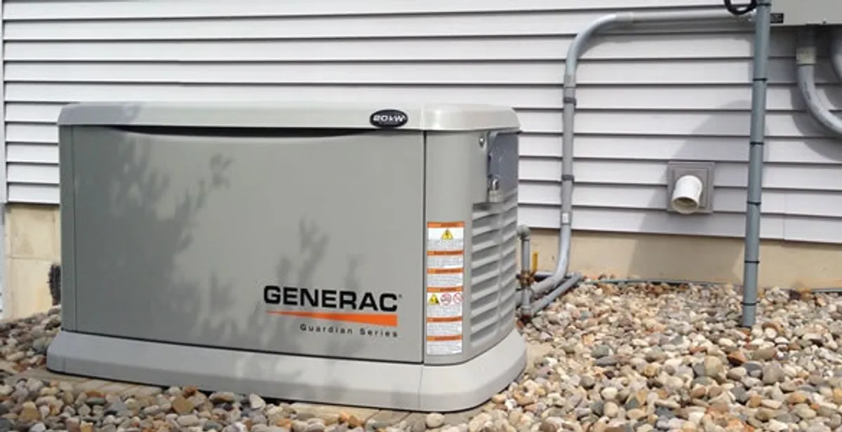 generator installation service featuring outdoor standby generator setup by licensed electricians in Richmond, VA